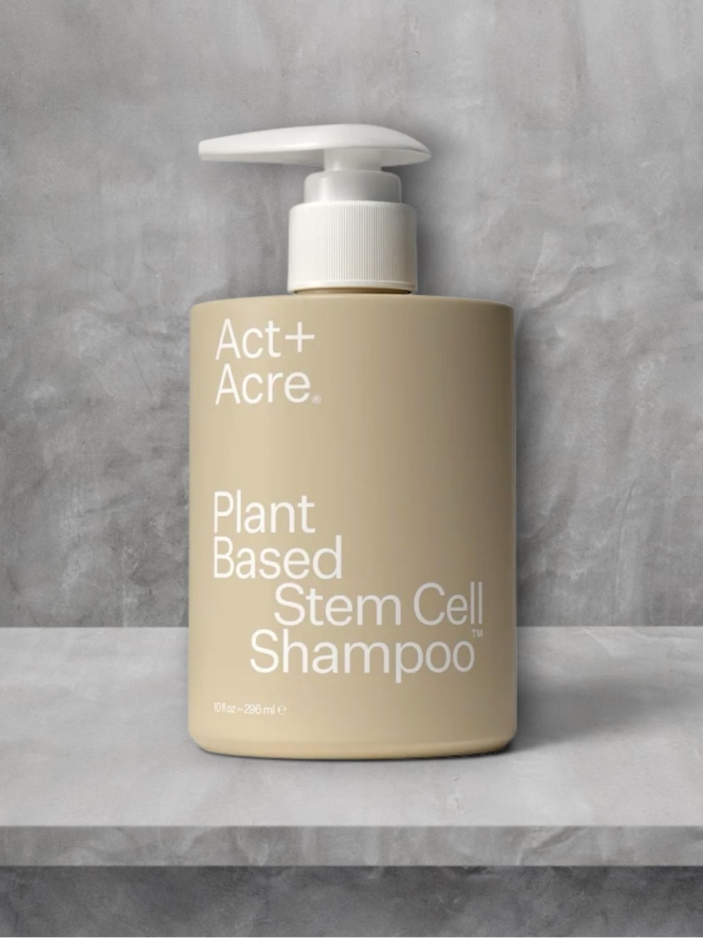 Act + Acre Plant Based Stem Cell Shampoo- scalp health, thinning, fullness